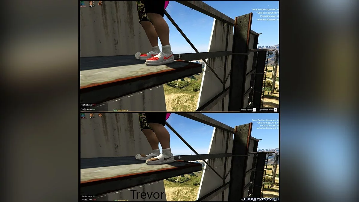 Custom Air Force Ones / GTA 5