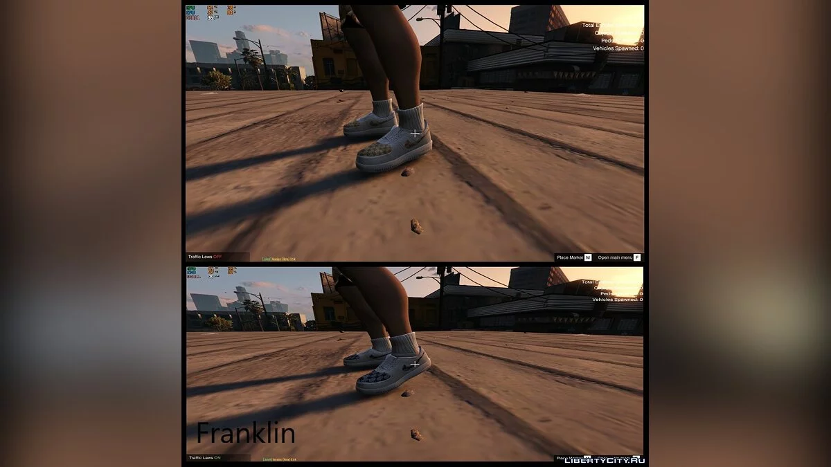 Custom Air Force Ones / GTA 5