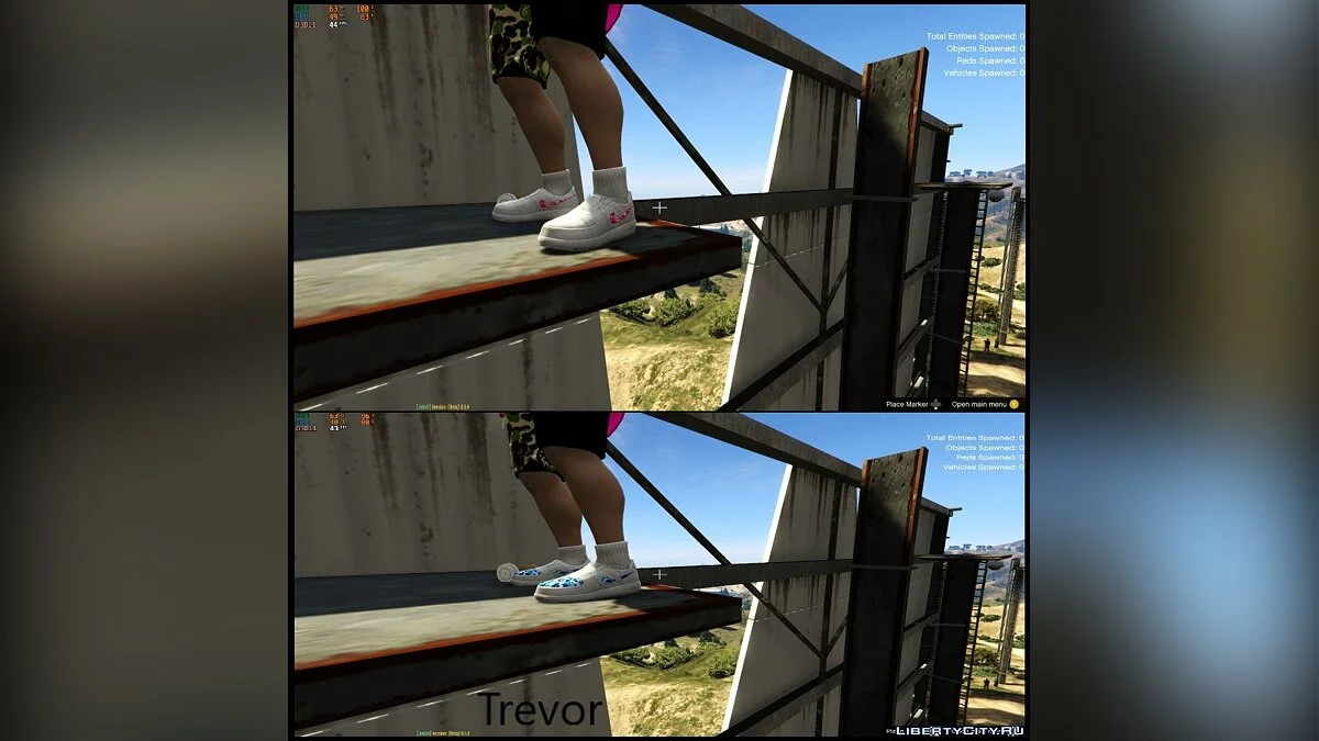 Custom Air Force Ones / GTA 5