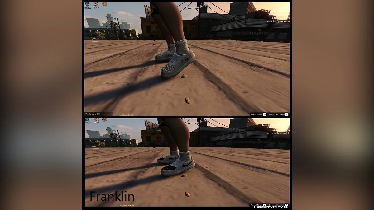 Custom Air Force Ones / GTA 5