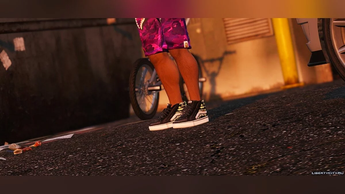 Supreme x Vans "Skull Pile Sk8 Hi" 1.0 / GTA 5