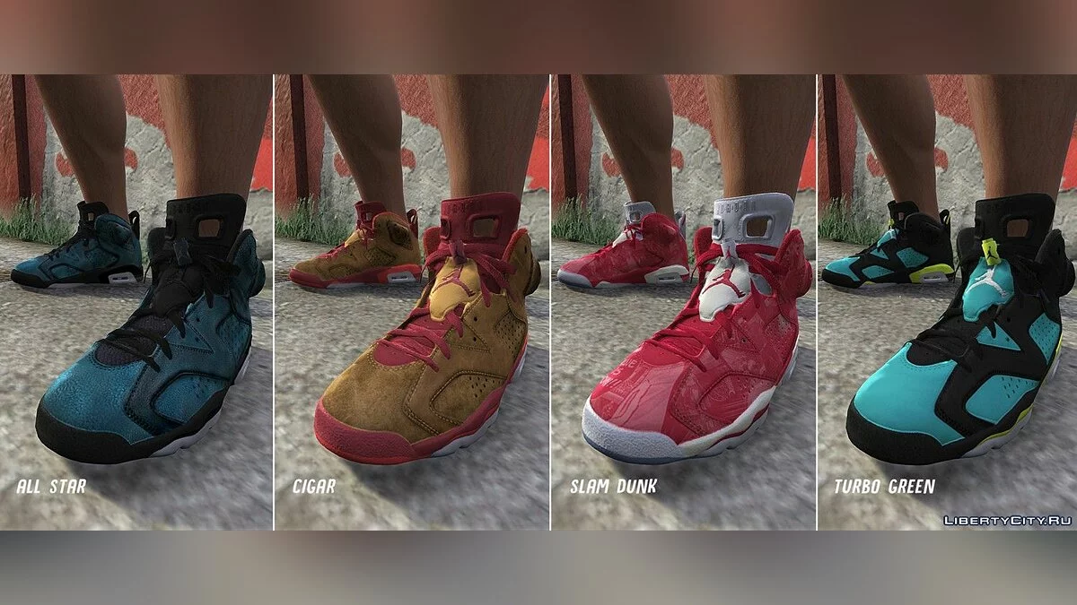 [FRANKLIN | replace] Air Jordan 6 1.0 / GTA 5