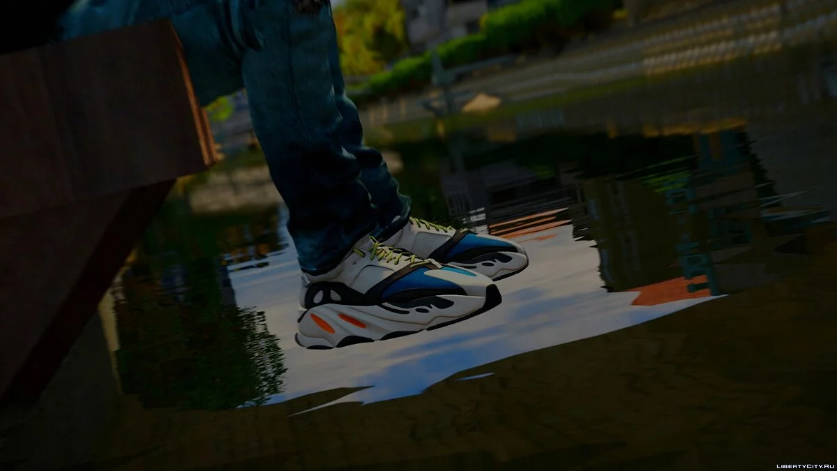 Adidas Yeezy Boost 700 "Waverunner" v2.0 - Новые кроссовки / GTA 5