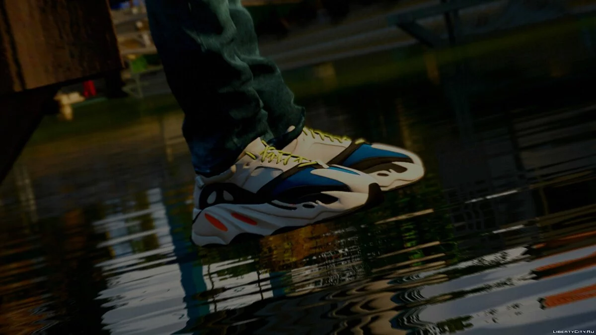 Adidas Yeezy Boost 700 "Waverunner" v2.0 - Новые кроссовки / GTA 5