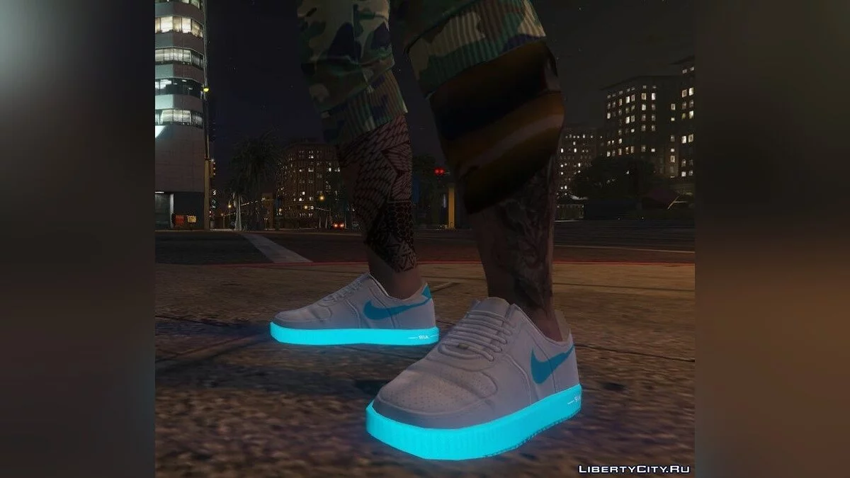 Баскетбольные кроссовки  Air Force / GTA 5