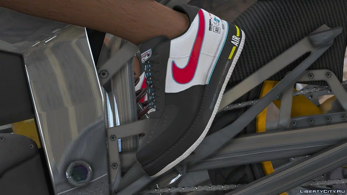 Кроссовки Nike AF1 Racing / GTA 5
