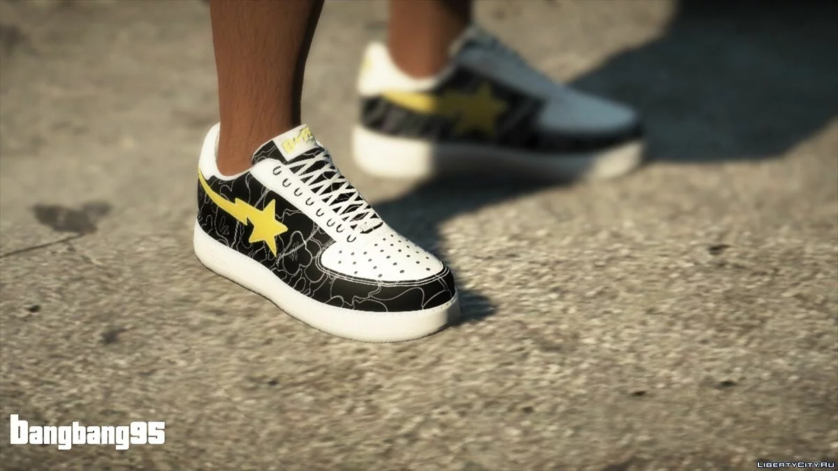 Кроссовки от фирмы BAPESTAS / GTA 5