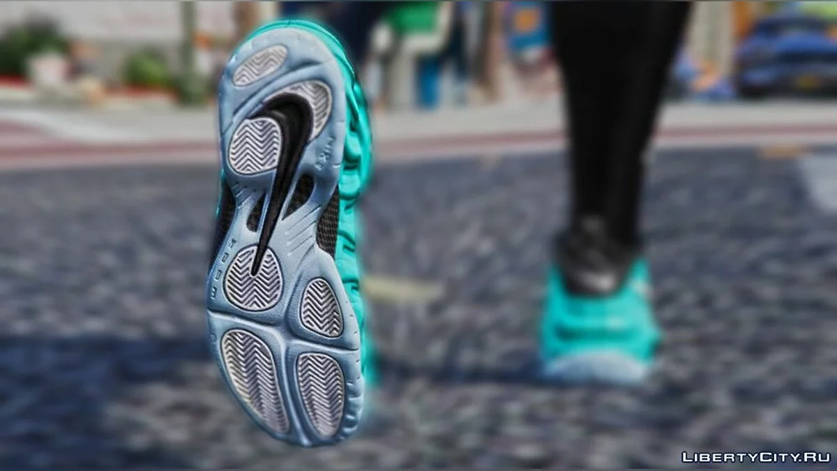 Nike Air Foamposite Pro (цвет Island Green) v1.0 / GTA 5