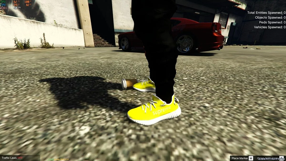 Сборник новых кроссовок Yeezy x Supreme / GTA 5