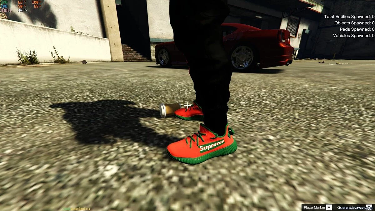 Сборник новых кроссовок Yeezy x Supreme / GTA 5