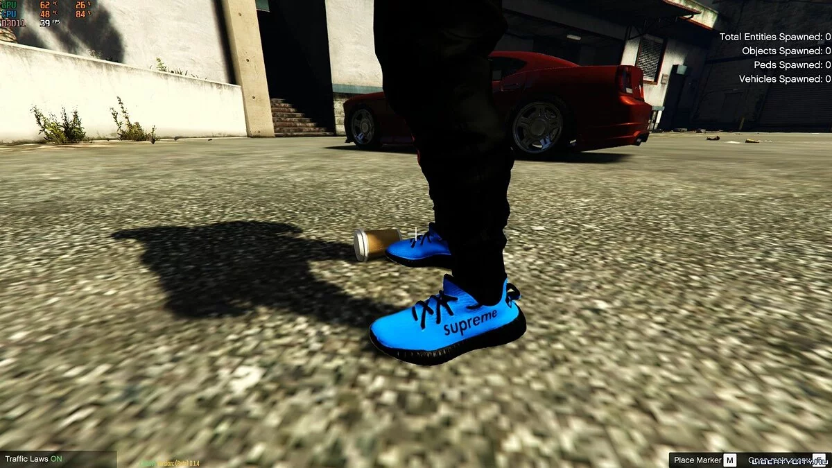 Сборник новых кроссовок Yeezy x Supreme / GTA 5