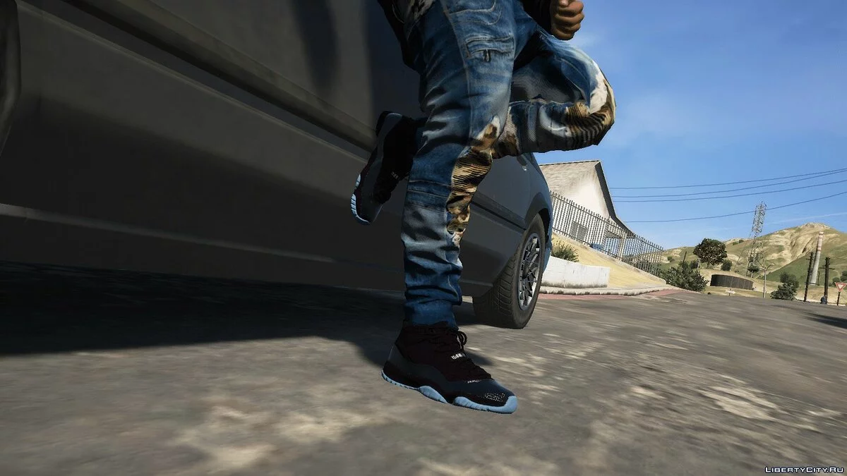 Jordan 11 Cap and Gown / GTA 5