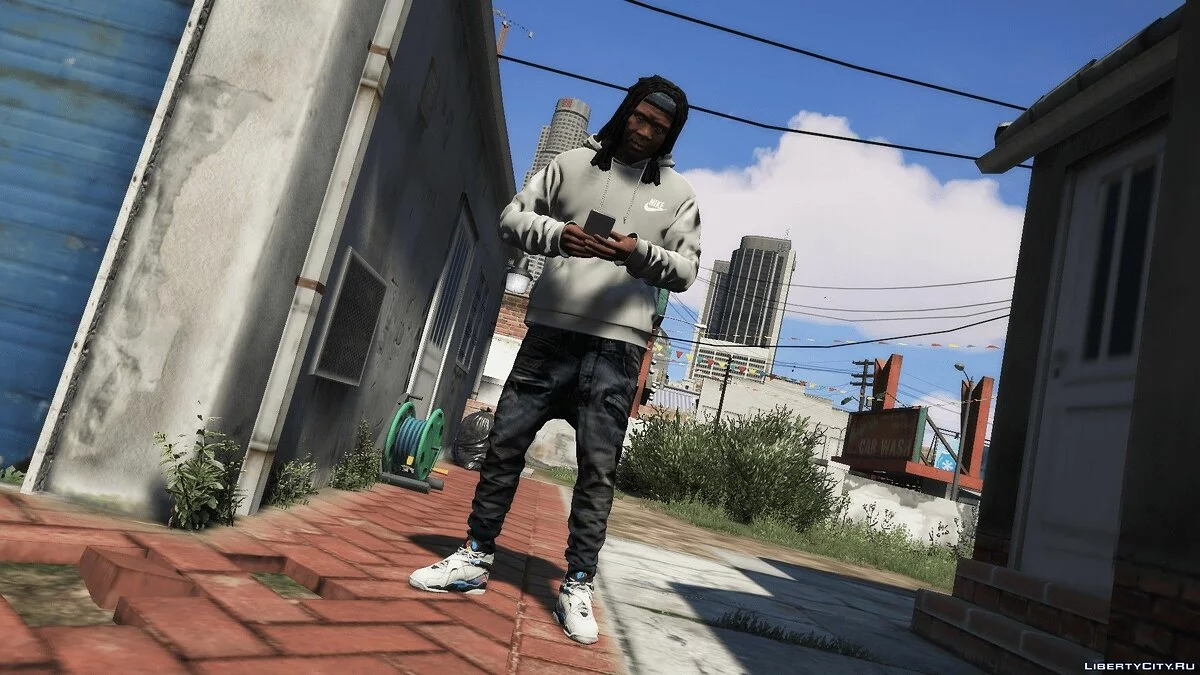 Кроссовки South Beach Jordan 8's / GTA 5