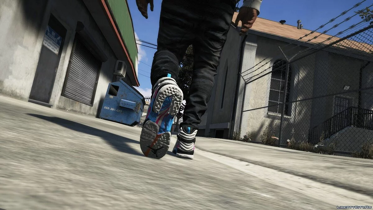 Кроссовки South Beach Jordan 8's / GTA 5