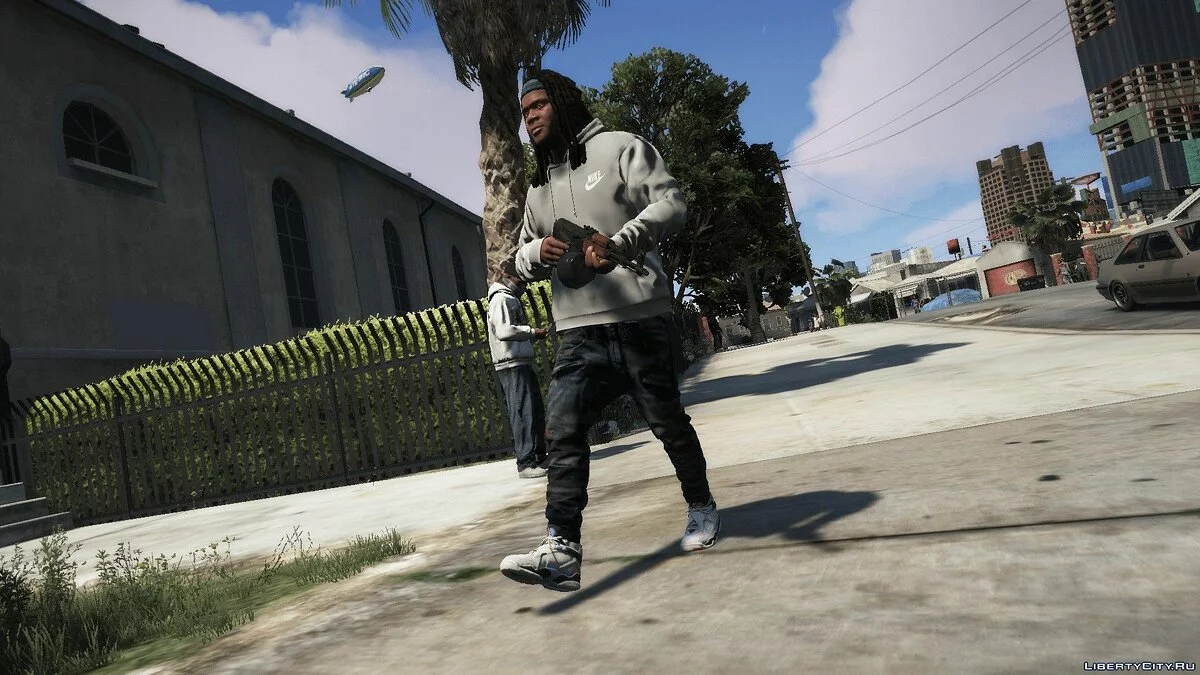 Кроссовки South Beach Jordan 8's / GTA 5