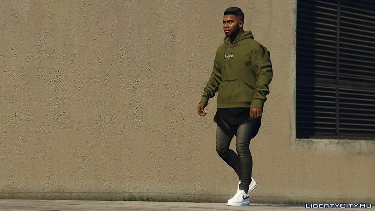 Nike Air Force в новой расцветке / GTA 5