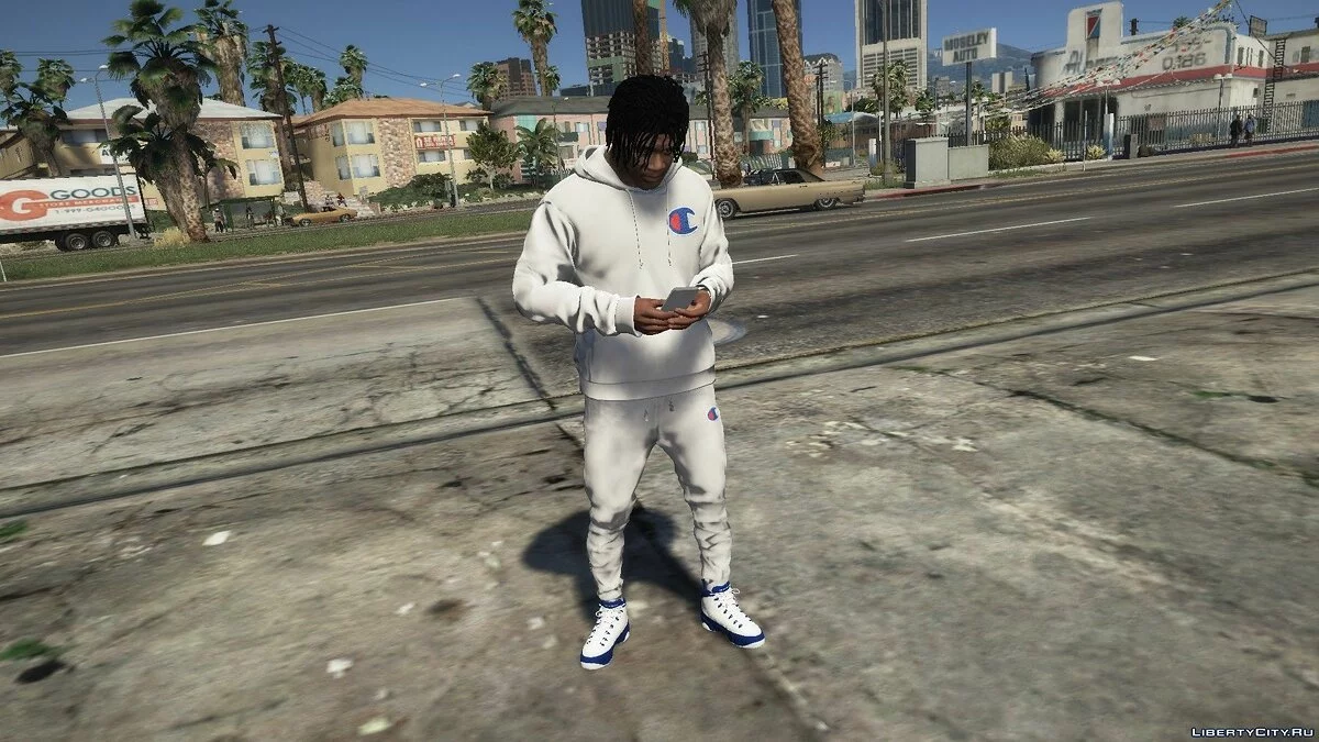 Pearl Blue Jordan 9's / GTA 5