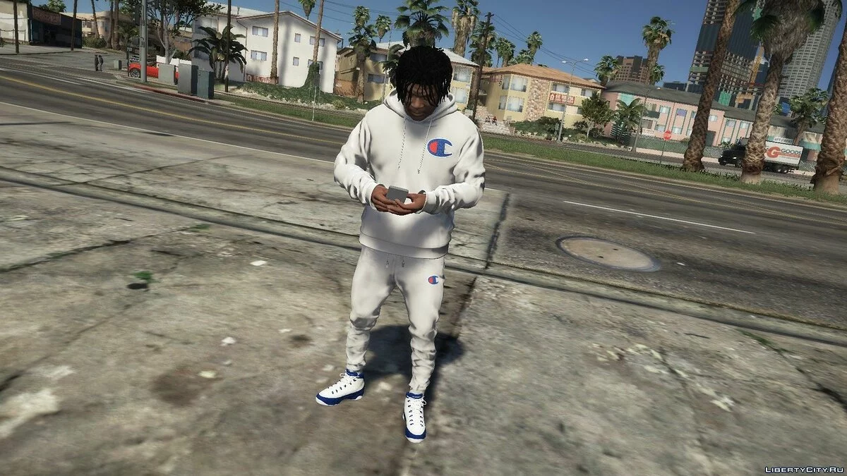 Pearl Blue Jordan 9's / GTA 5