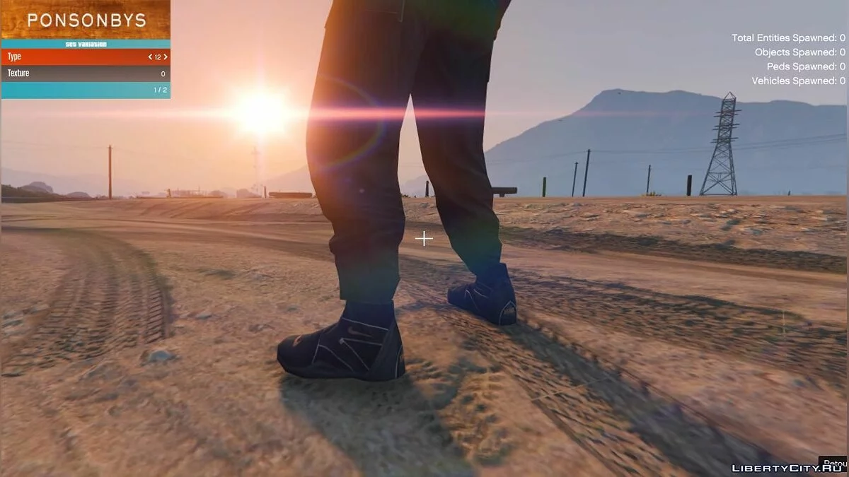 Сникерсы Nike для Майкла / GTA 5