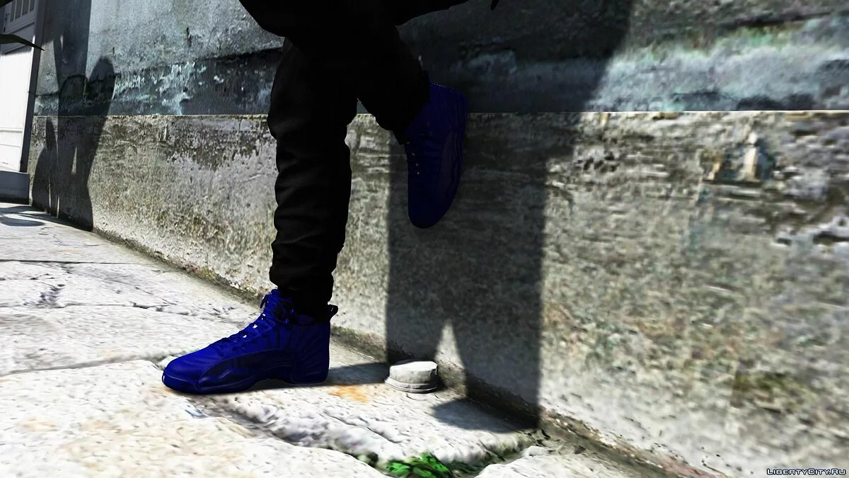 Deep Royal Blue Jordan 12's / GTA 5