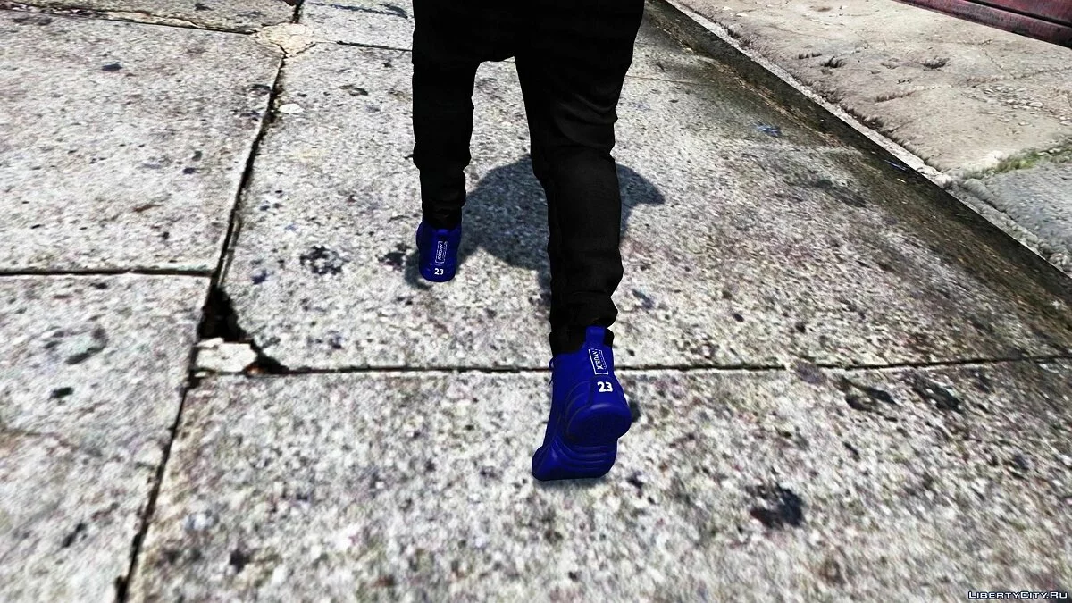 Deep Royal Blue Jordan 12's / GTA 5