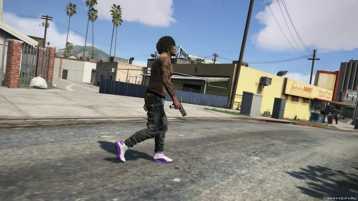 Jordan 13 Retro Lakers / GTA 5
