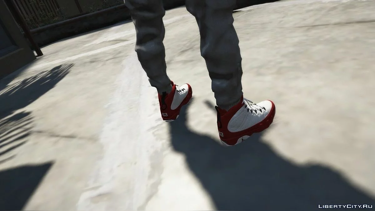 Jordan 9 Gym Red  / GTA 5
