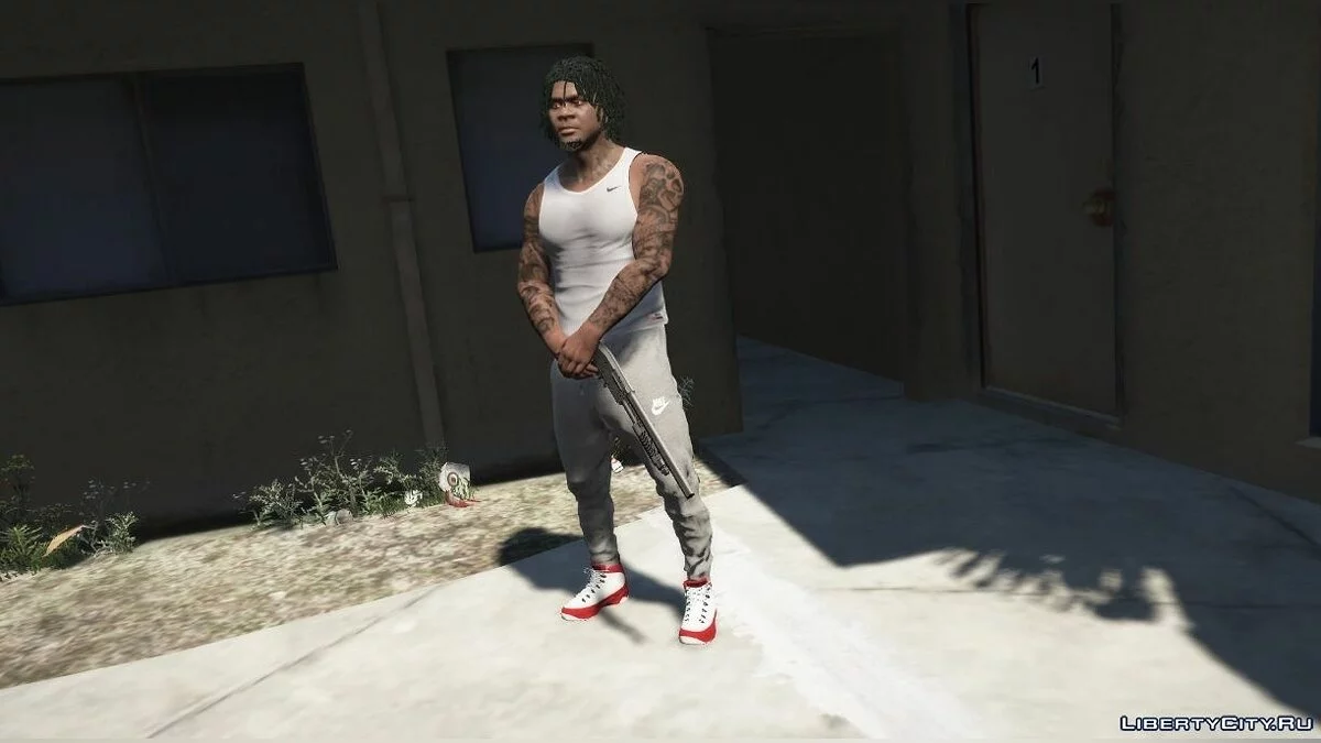 Jordan 9 Gym Red  / GTA 5