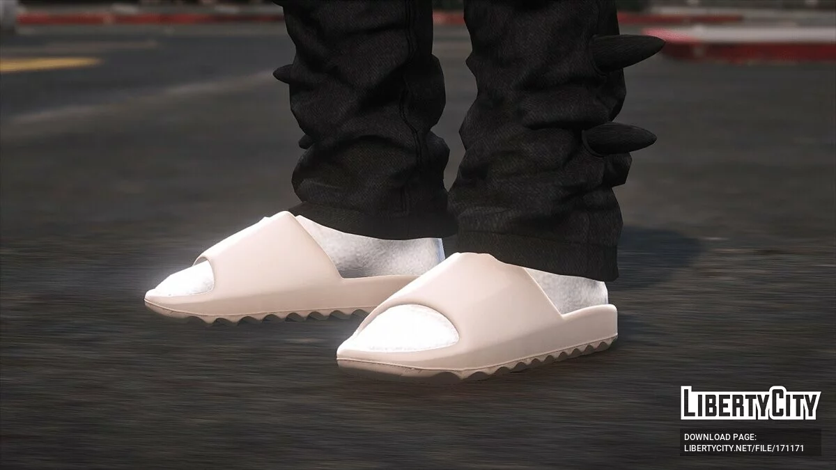 Yeezy Slides для MP Male 1.0 / GTA 5