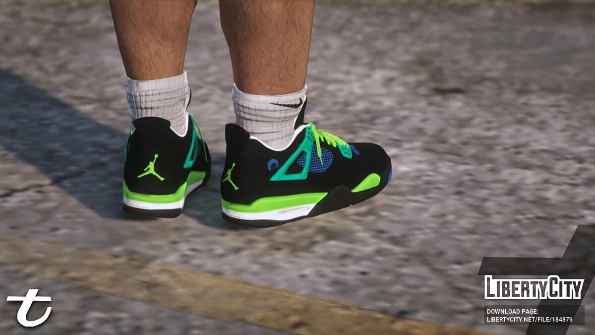Jordan 4 Doernbecher для MP Male 1.1 / GTA 5