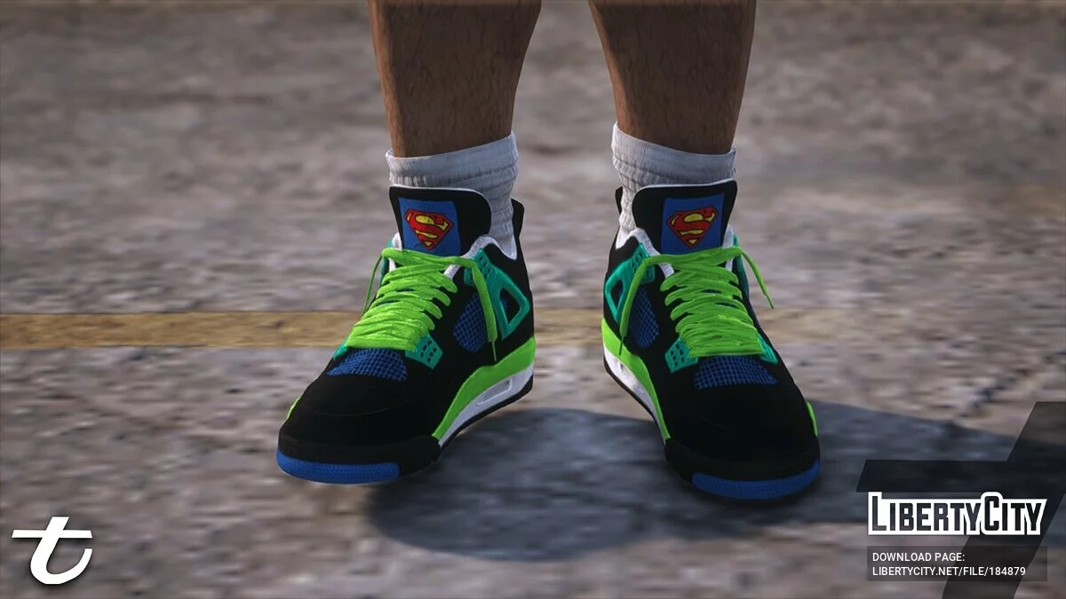 Jordan 4 Doernbecher для MP Male 1.1 / GTA 5