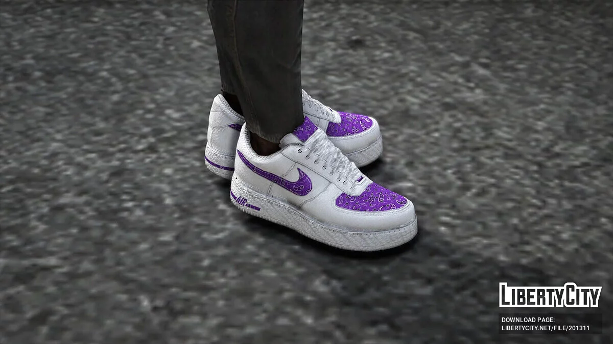 Air Force 1 Low «Bandana Colors» для MP Male / GTA 5