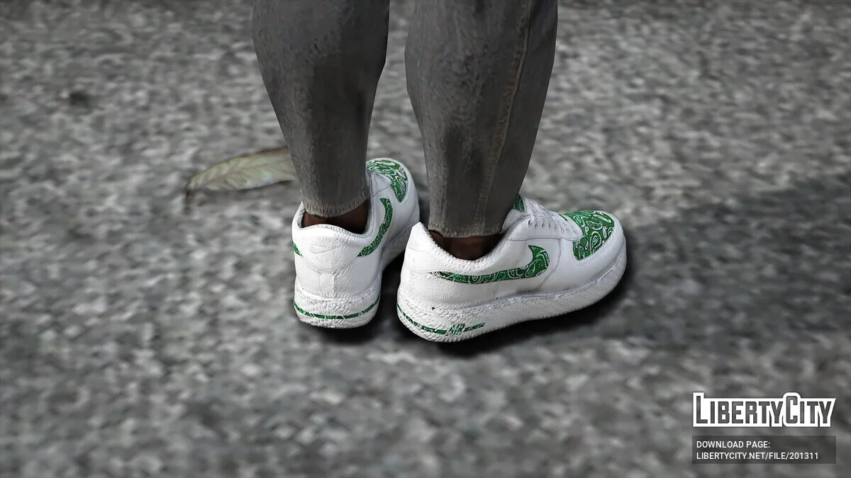 Air Force 1 Low «Bandana Colors» для MP Male / GTA 5