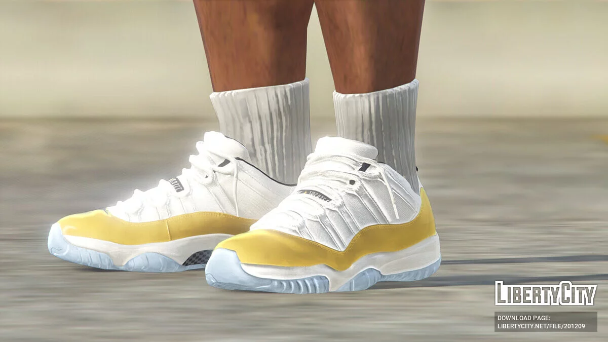 Air Jordan 11 Low w/ Socks для MP Male / GTA 5