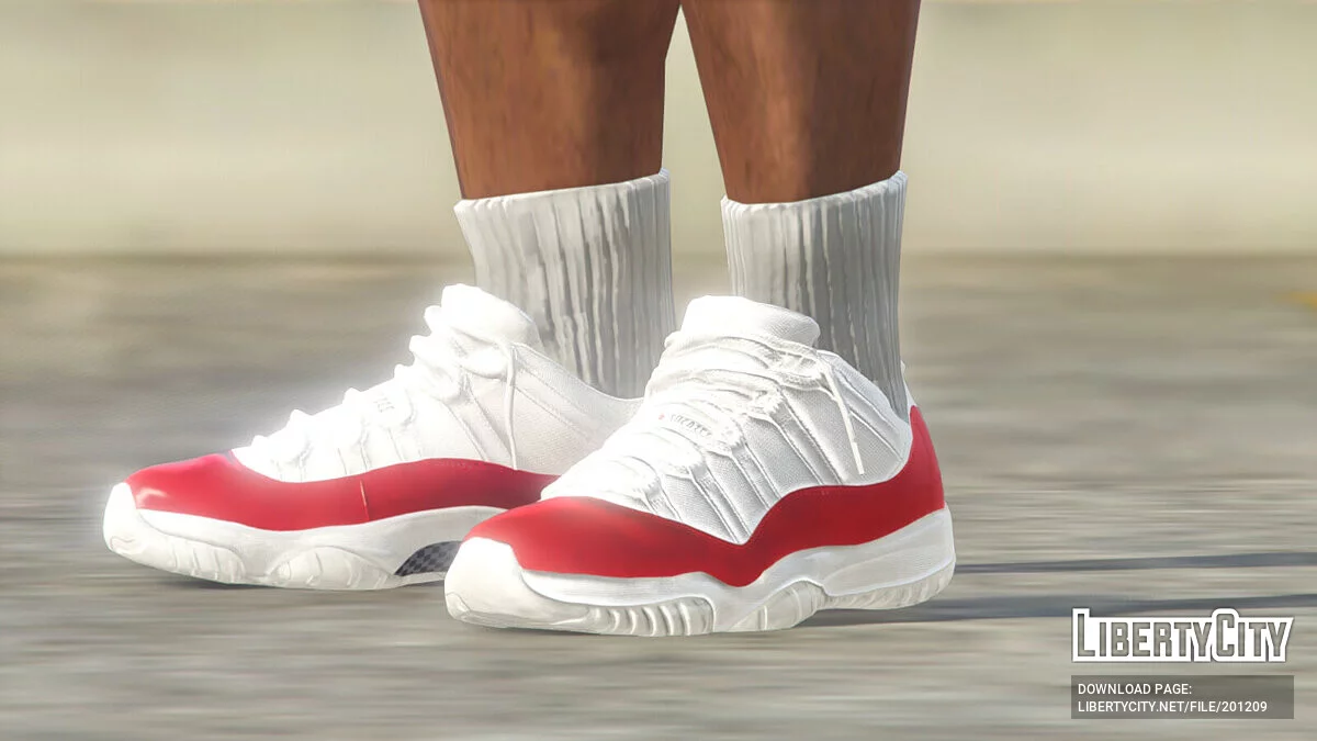 Air Jordan 11 Low w/ Socks для MP Male / GTA 5