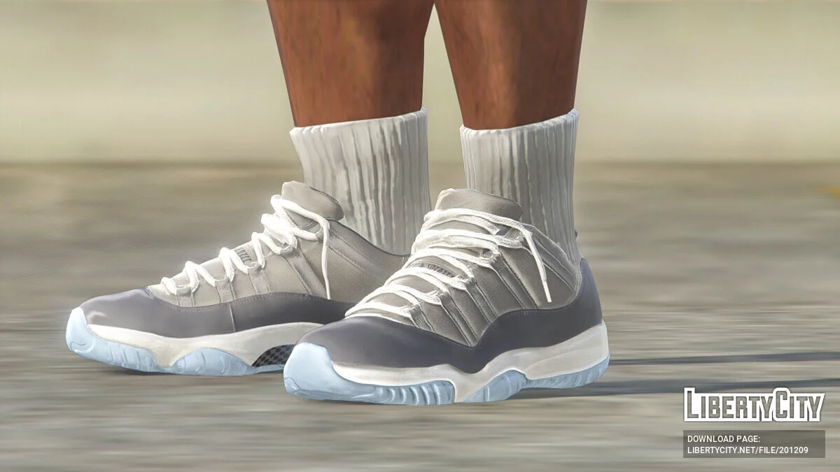 Air Jordan 11 Low w/ Socks для MP Male / GTA 5