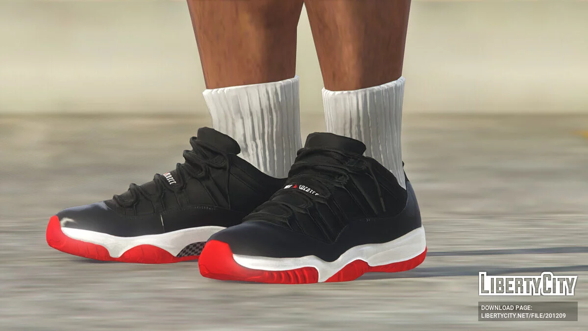 Air Jordan 11 Low w/ Socks для MP Male / GTA 5
