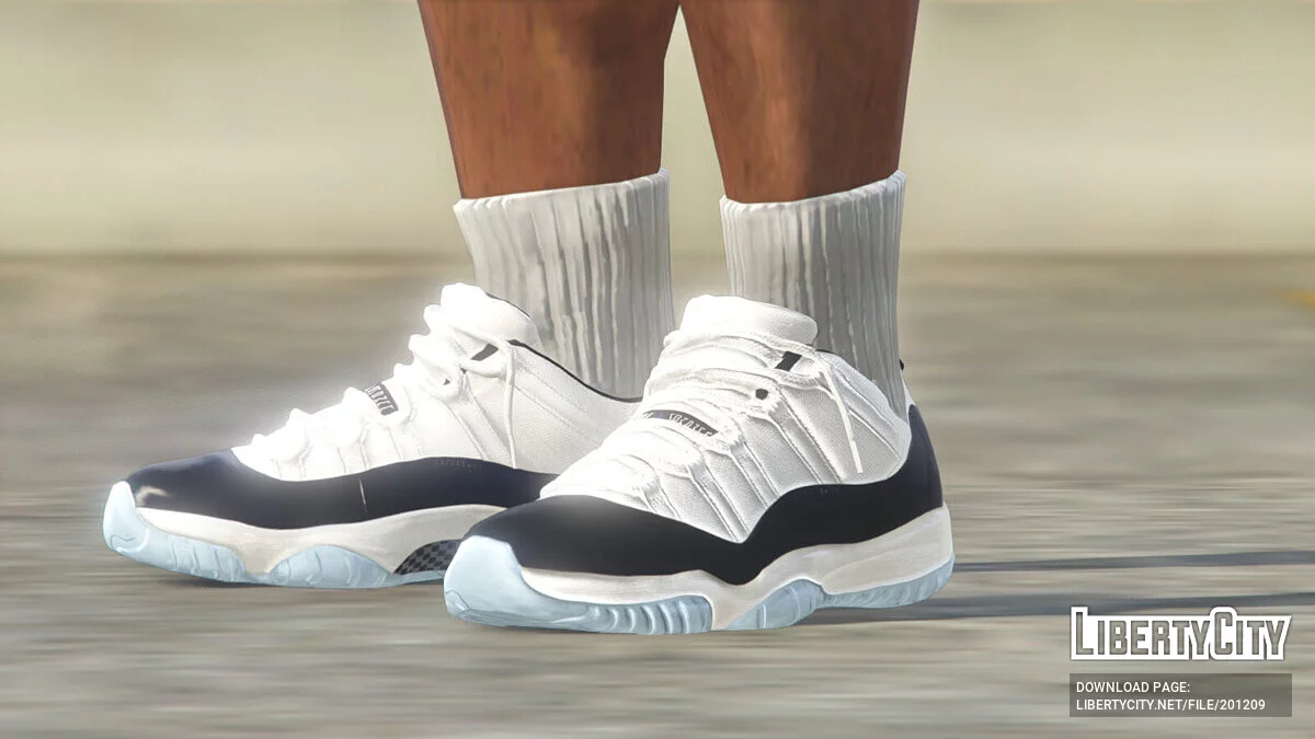 Air Jordan 11 Low w/ Socks для MP Male / GTA 5