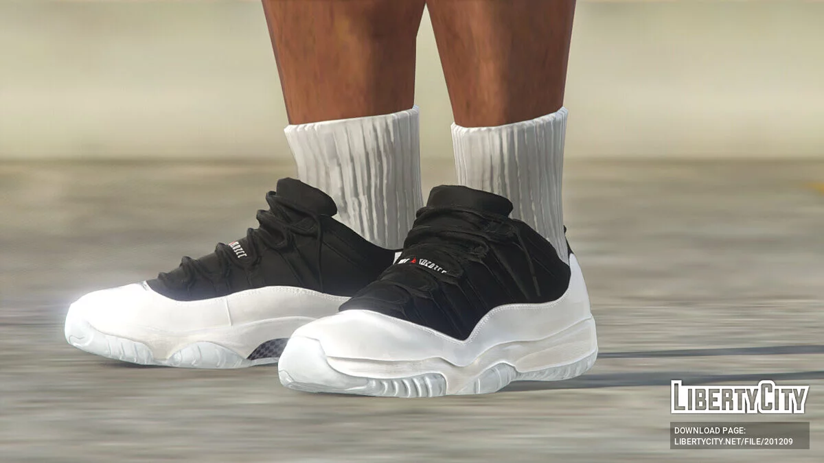Air Jordan 11 Low w/ Socks для MP Male / GTA 5