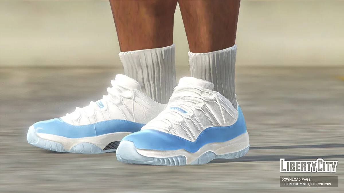 Air Jordan 11 Low w/ Socks для MP Male / GTA 5