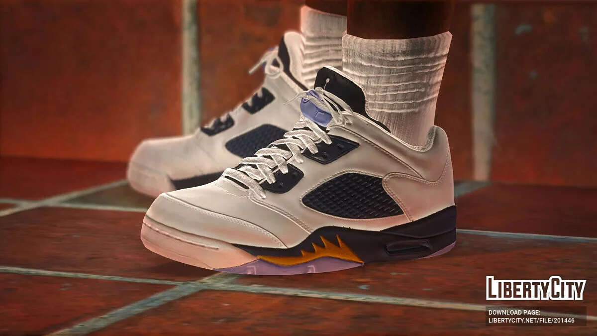 Air Jordan 5 Retro Low для MP Male & Franklin / GTA 5