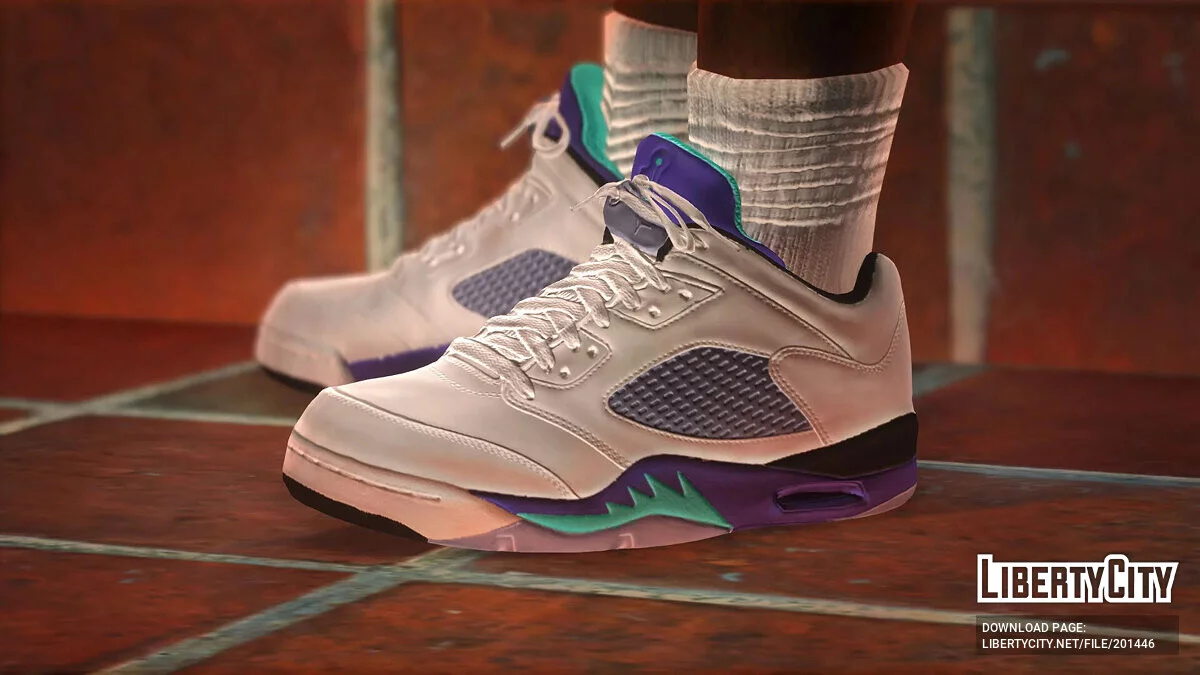 Air Jordan 5 Retro Low для MP Male & Franklin / GTA 5
