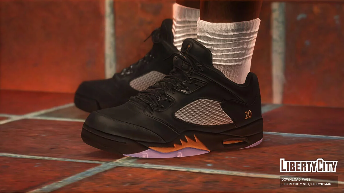 Air Jordan 5 Retro Low для MP Male & Franklin / GTA 5
