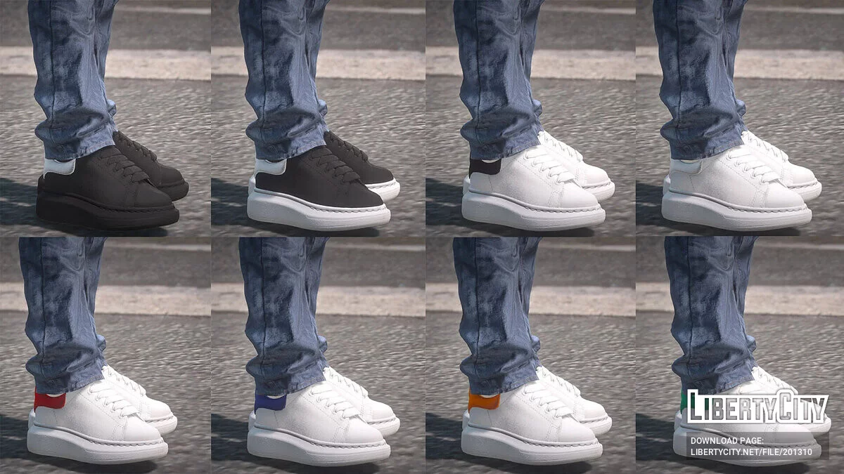 Alexander Mcqueen's Oversized Sneaker / GTA 5