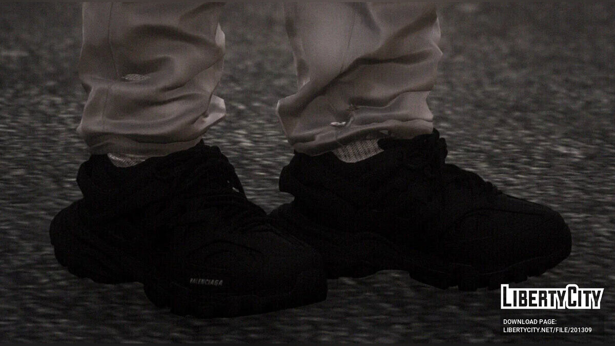 Скачать Balenciaga Track Runners для GTA 5