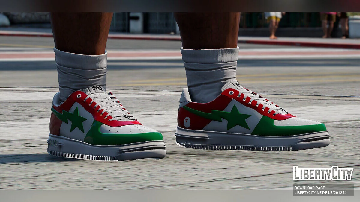 BapeSta Low для MP Male / GTA 5