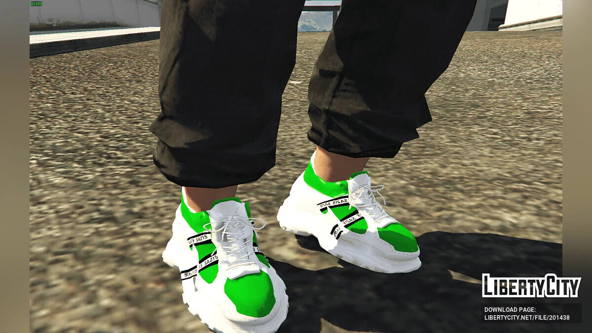 High Sneakers [Replace / FiveM / Rage MP For Male/Female] / GTA 5