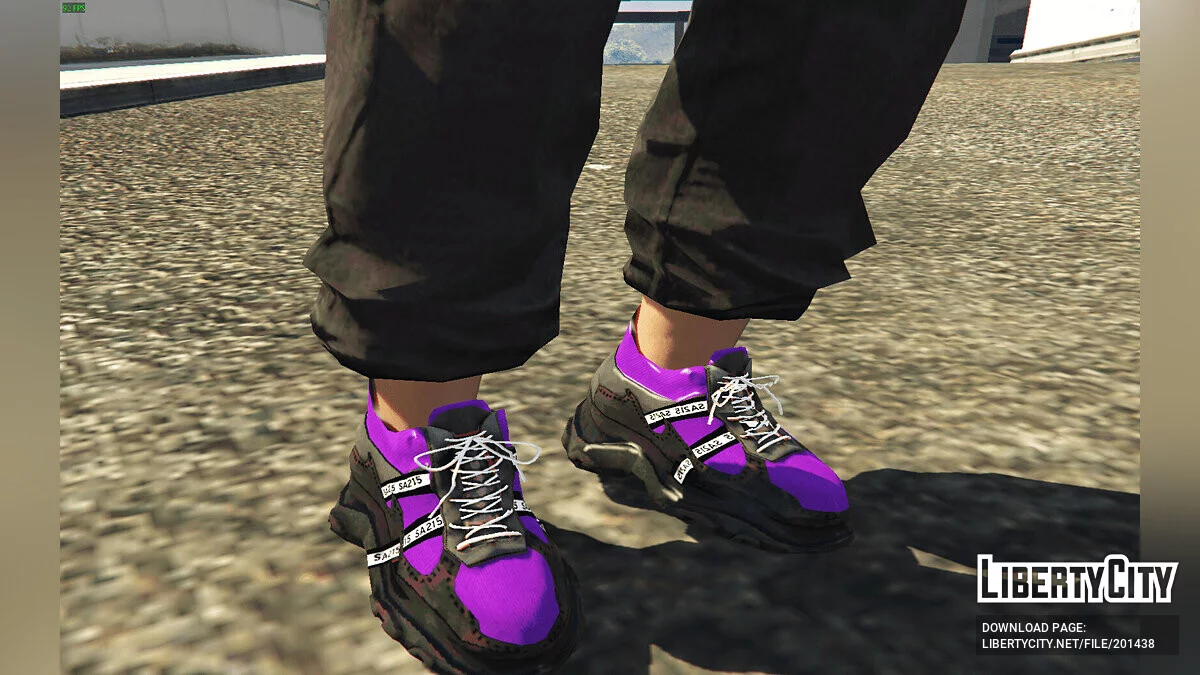 High Sneakers [Replace / FiveM / Rage MP For Male/Female] / GTA 5
