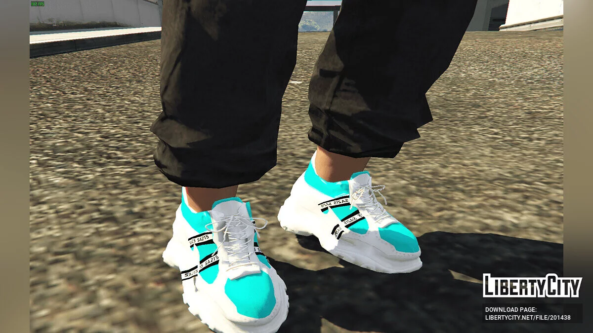 High Sneakers [Replace / FiveM / Rage MP For Male/Female] / GTA 5