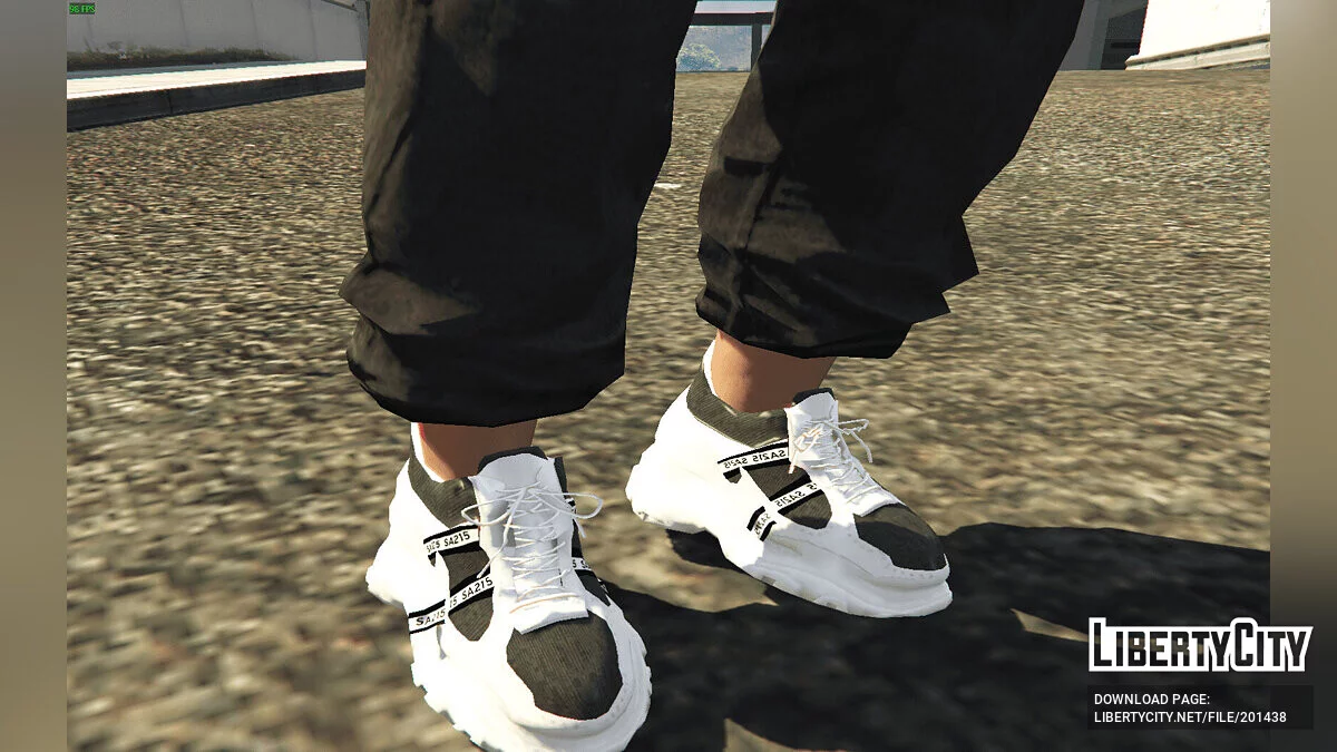 High Sneakers [Replace / FiveM / Rage MP For Male/Female] / GTA 5